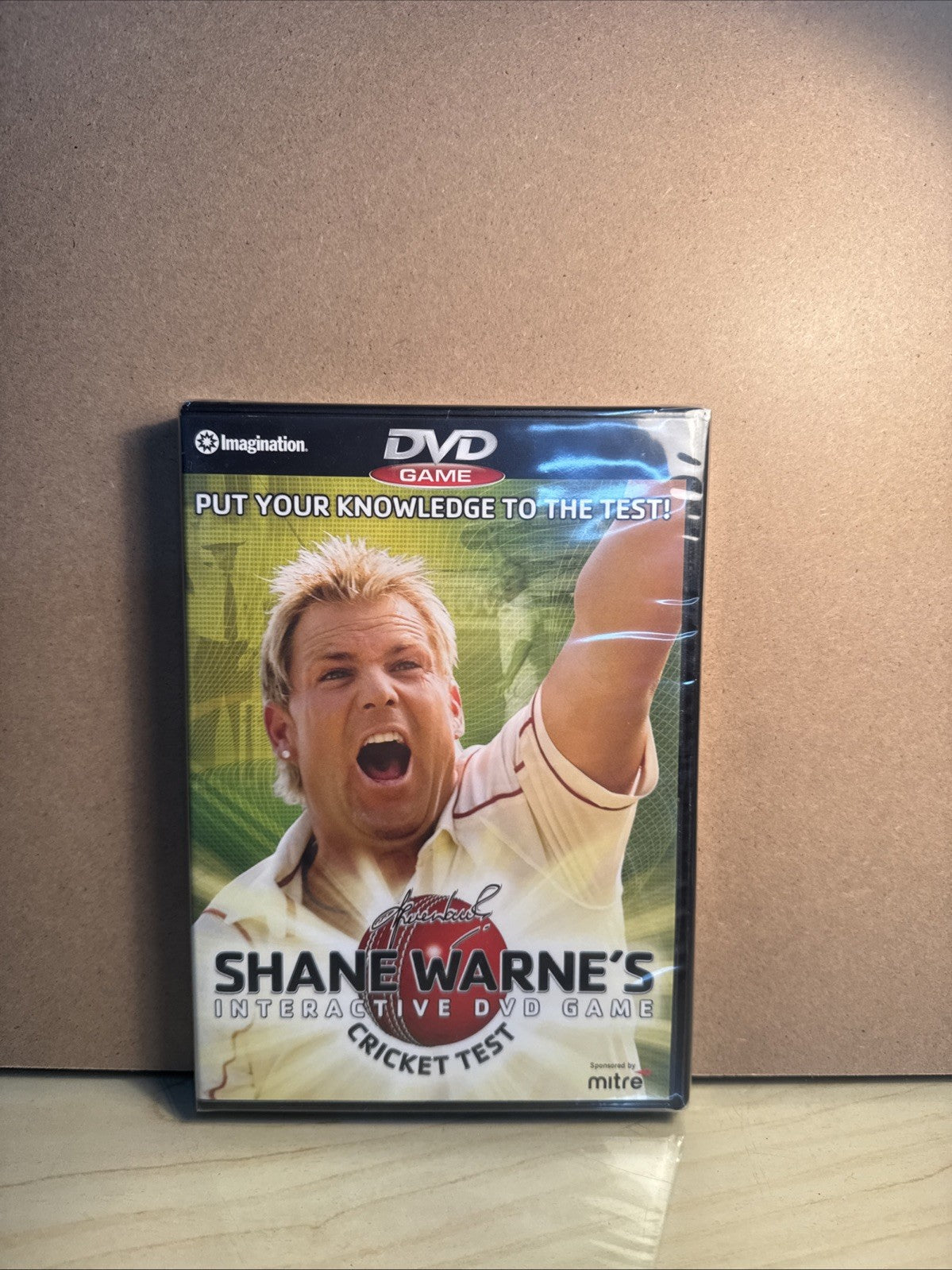 Shane Warne's Cricket Test (new and sealed DVD game , 2006)
