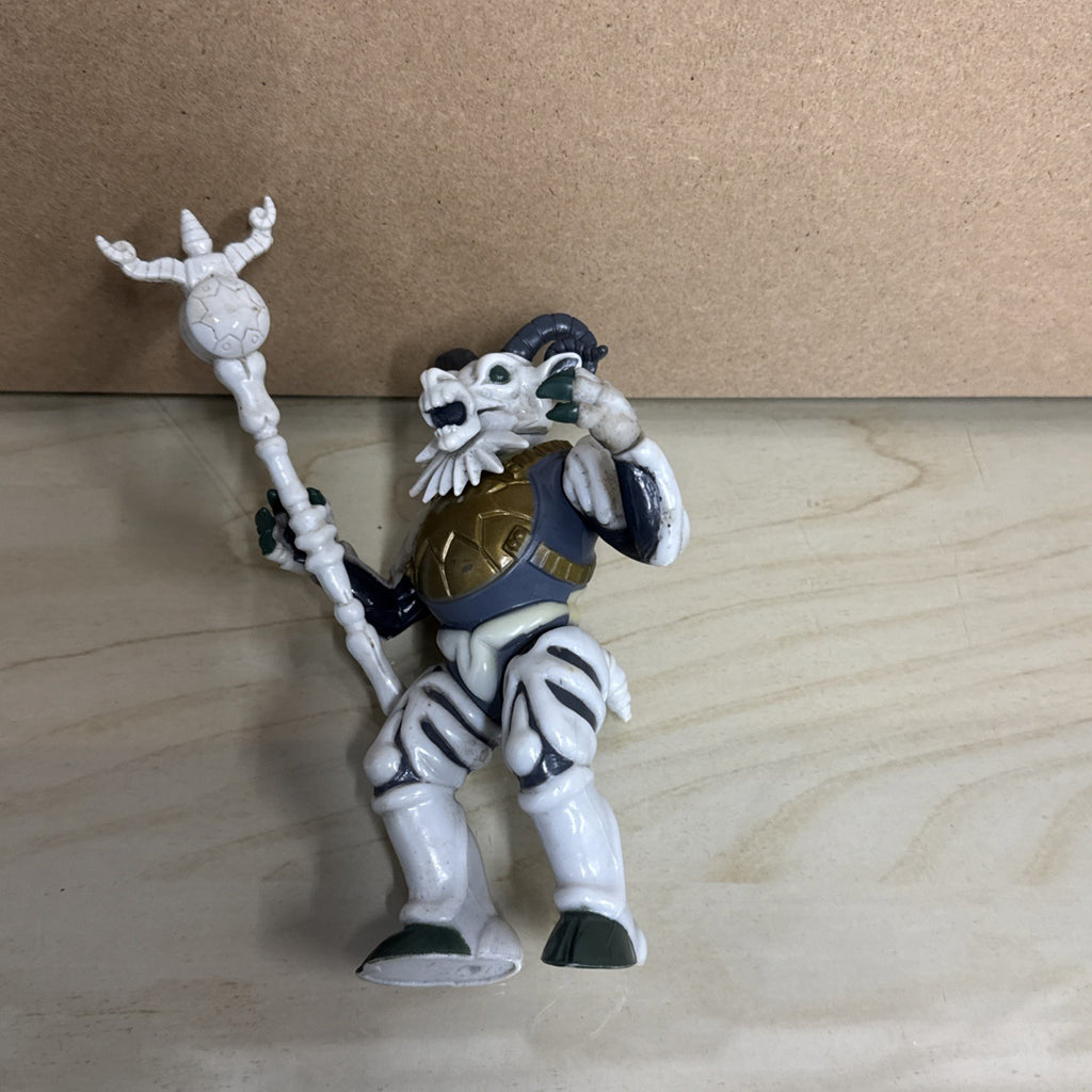 HEAD BUTTING ROBOGOAT Mighty Morphin Power Rangers Figure Bandai 1994 5.5 Inch