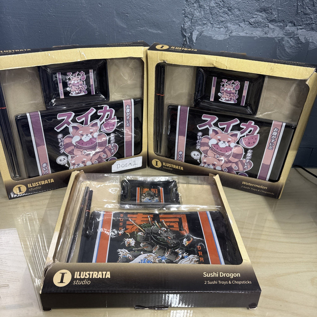 Ilustrata Official X3 Watermelon Sushi Set And Sushi Dragon