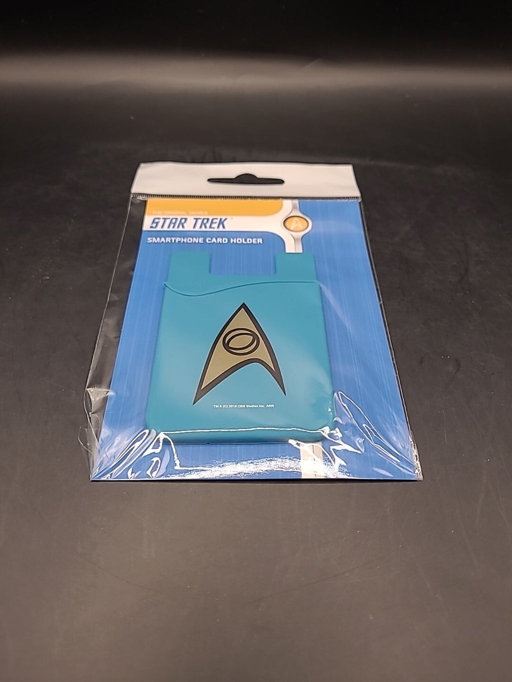 Star Trek Smartphone Card Holder Blue - Brand New & Sealed