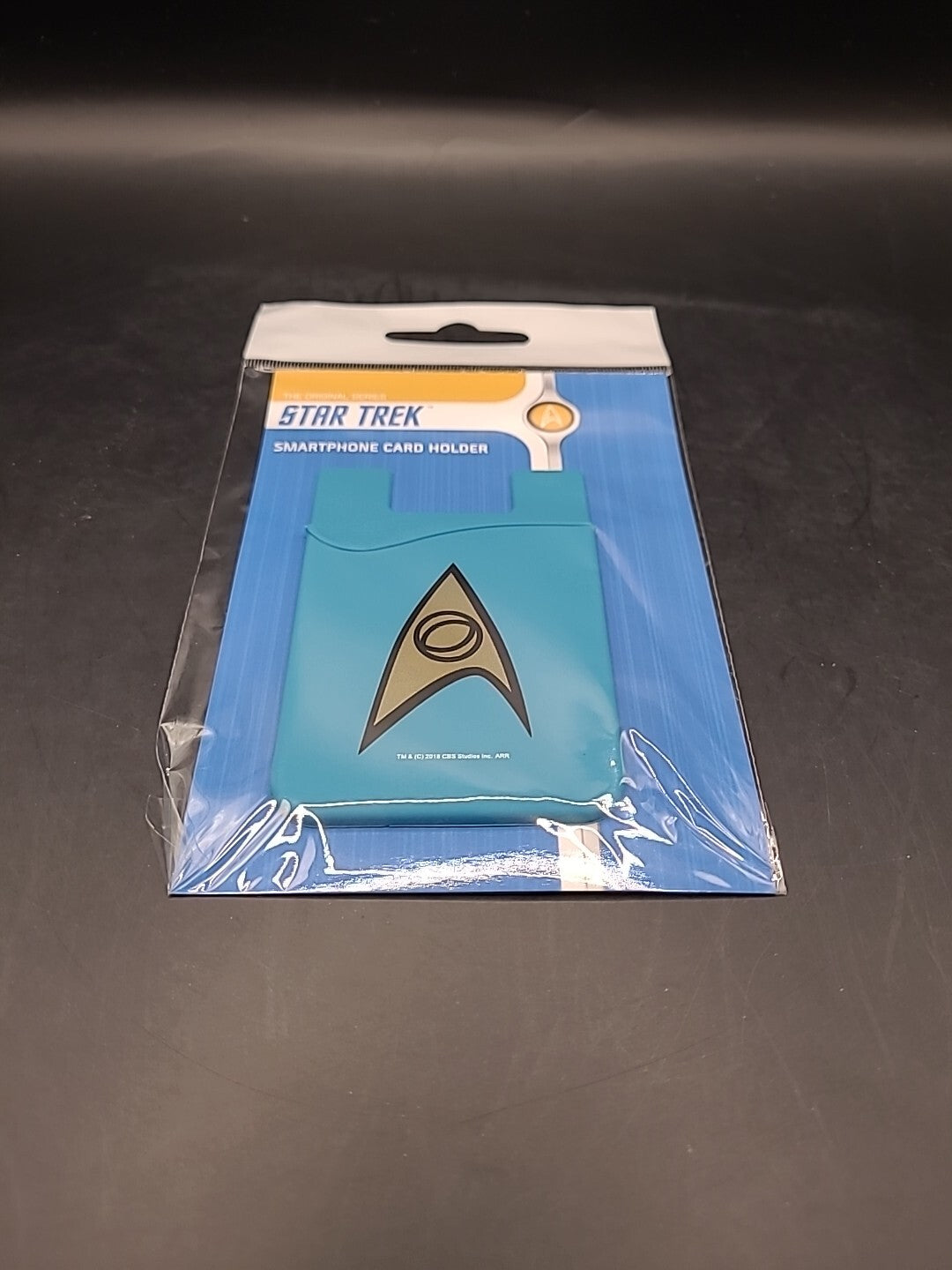 Star Trek Smartphone Card Holder Blue - Brand New & Sealed