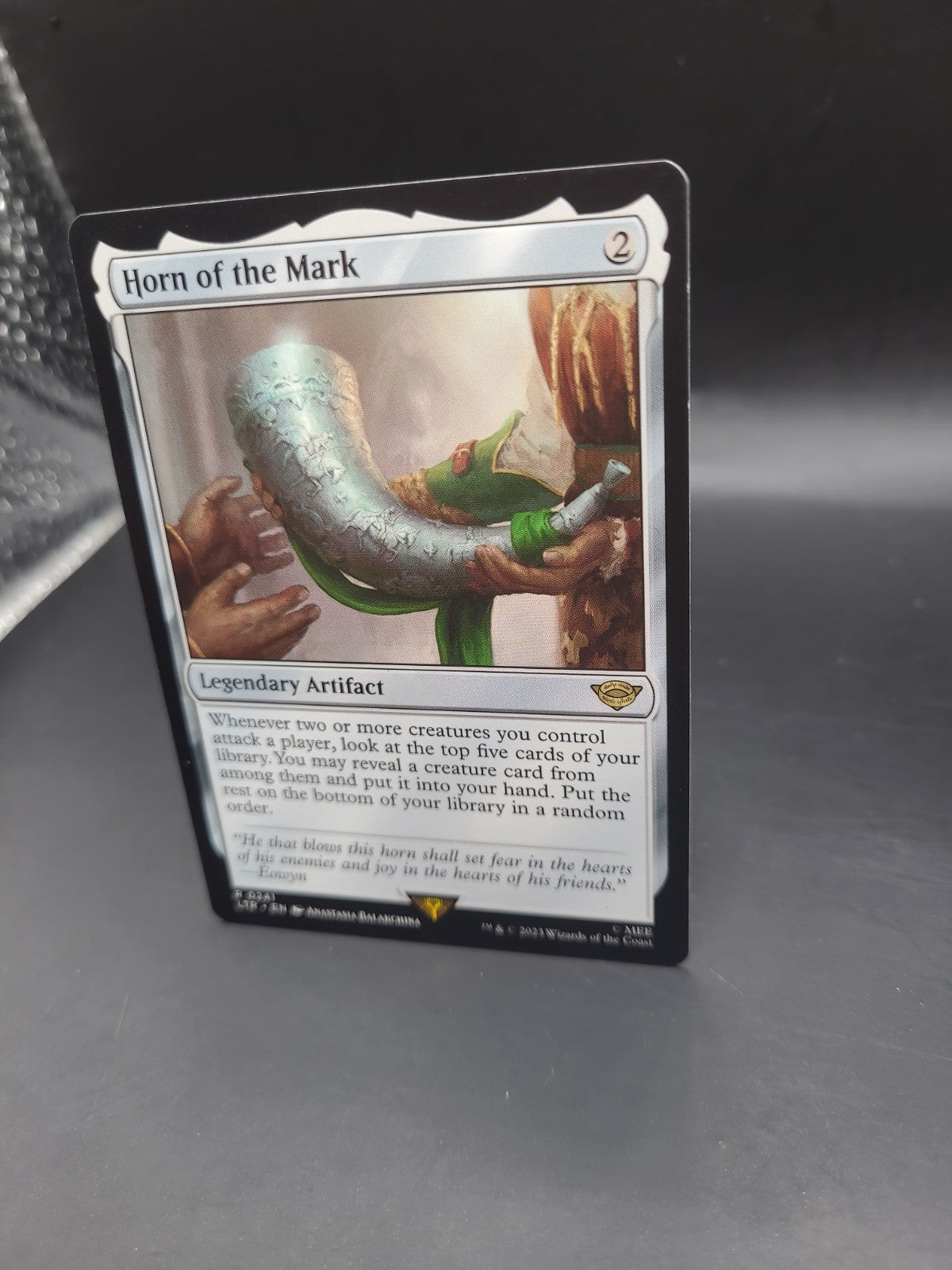 MTG LOTR NM Horn of the Mark 0241 LTR Free P&P