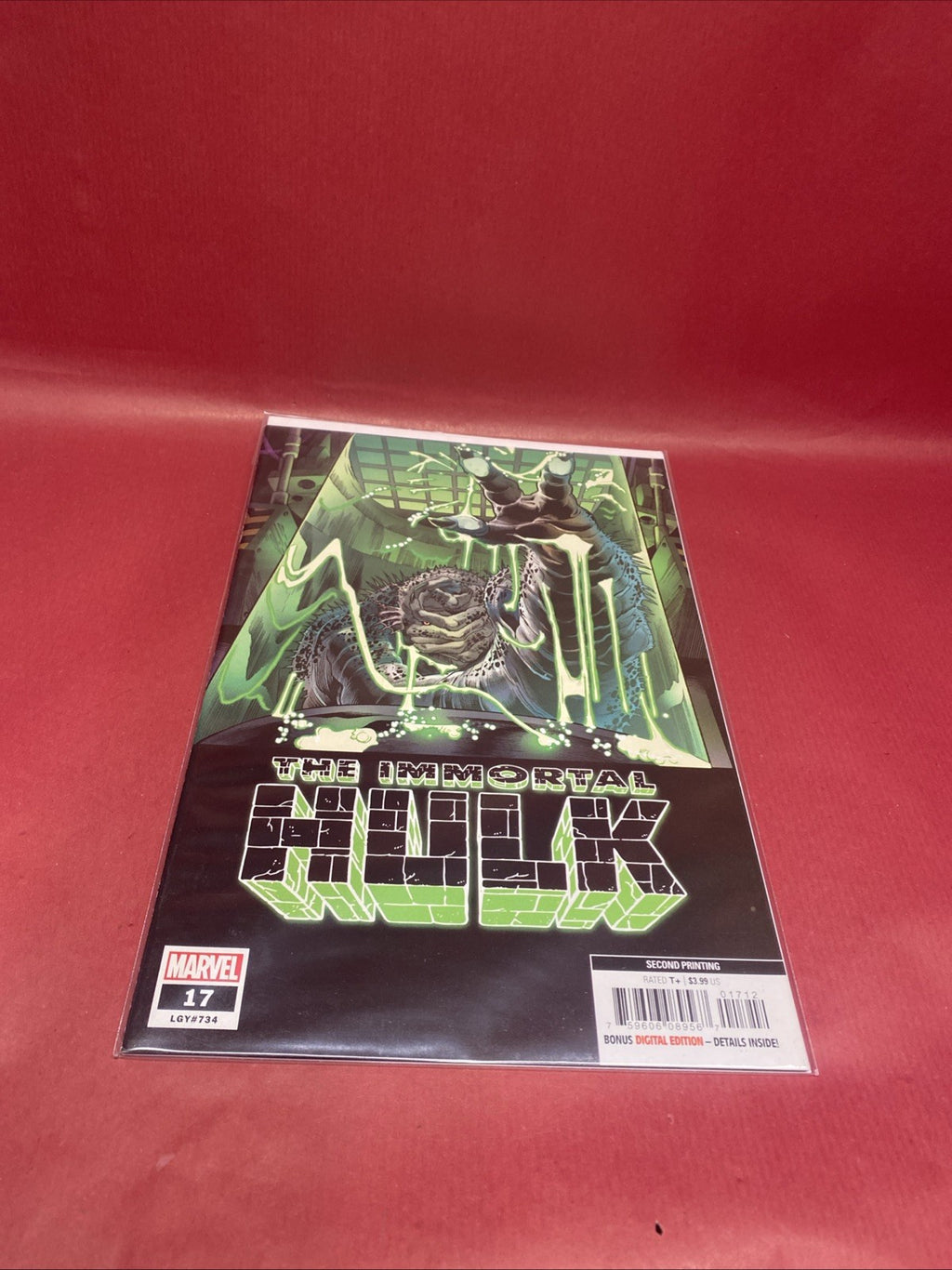 Marvel Comics The Immortal Hulk #17 Second Printing Variant Cover