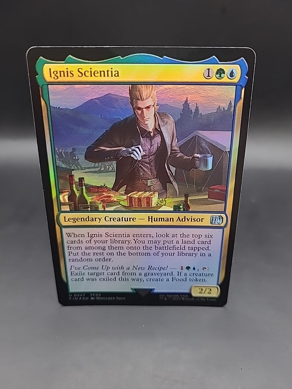 MTG Final Fantasy Foil Uncommon #0227 Ignis Scientia