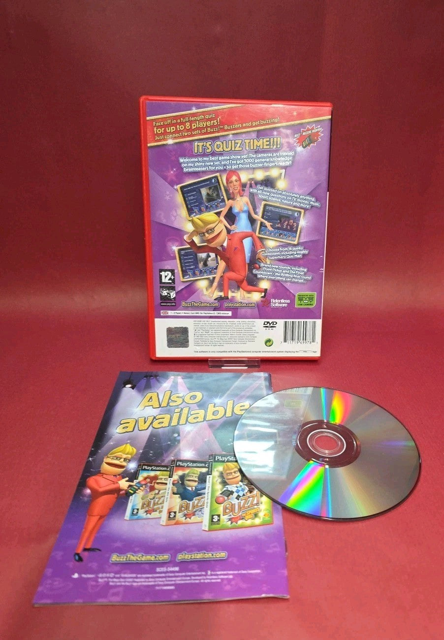 Buzz! The Mega Quiz Sony PlayStation 2 2007