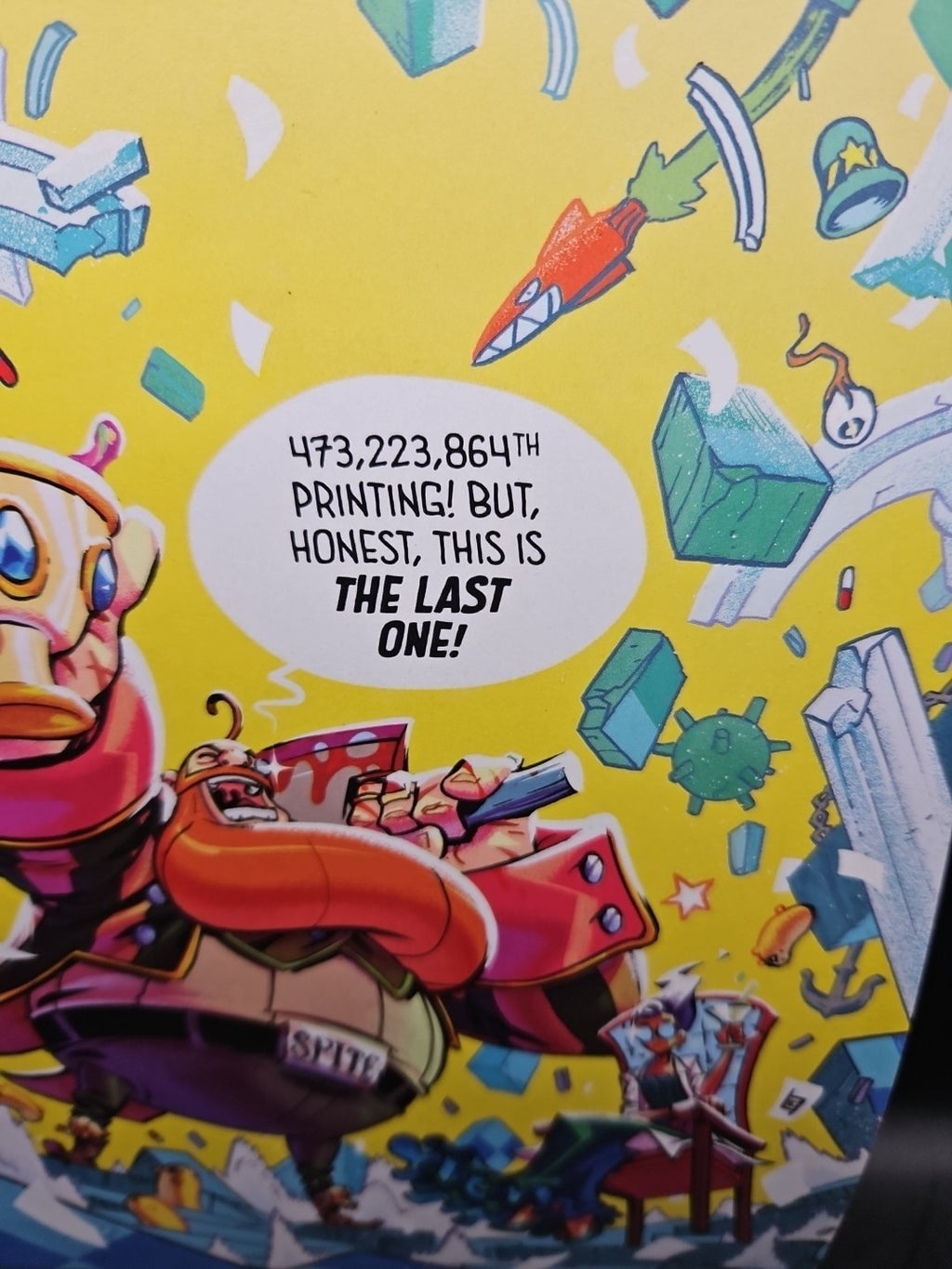Ludocrats Comic #1 (Of 5) Cvr C April Fools Variant 473,223,864th Printing