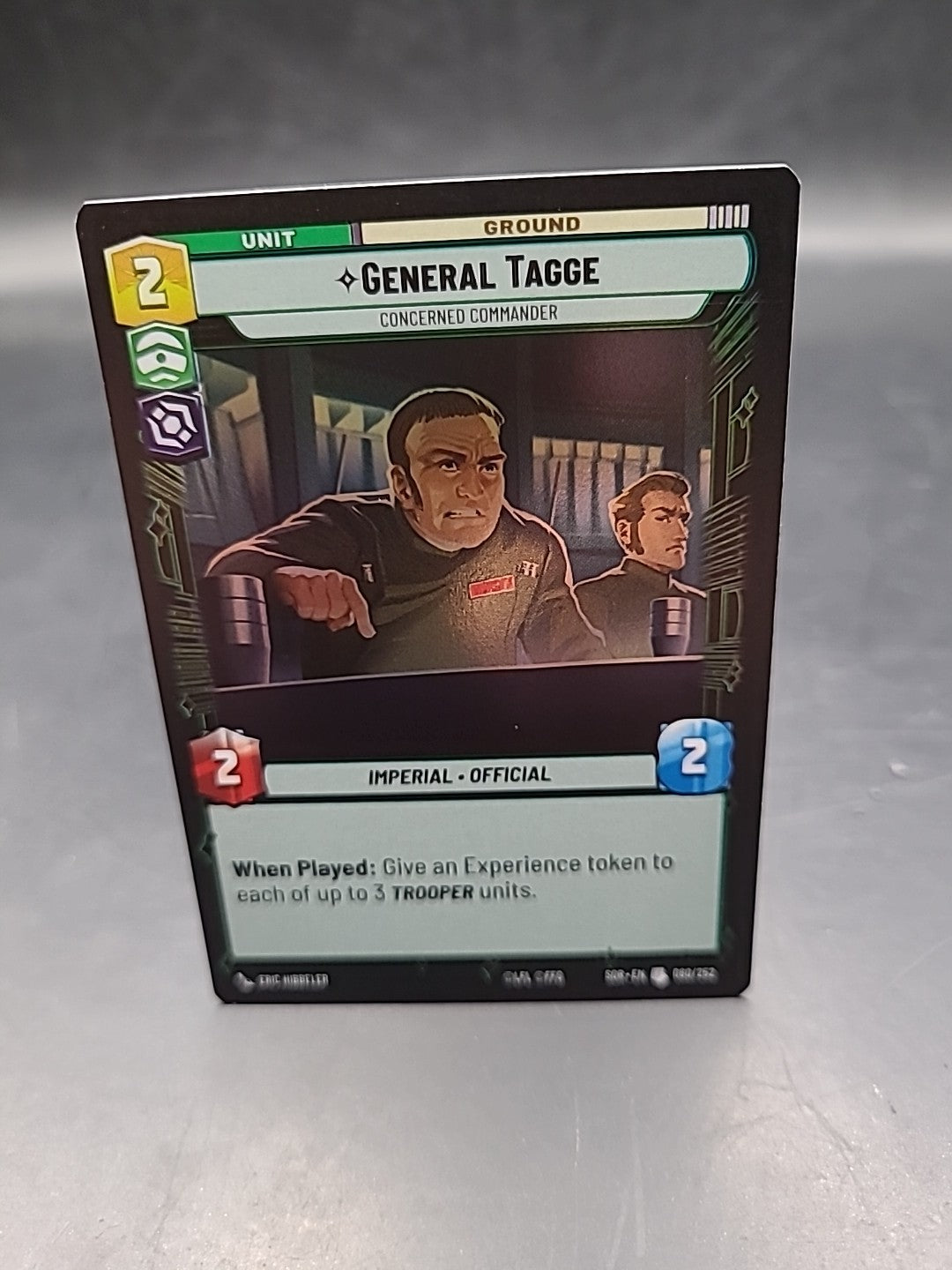 Star Wars Unlimited Spark of Rebellion - General Tagge #080/252 Foil