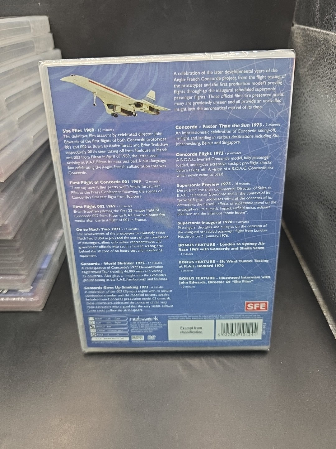 Concorde The Early Years 1969 - 1976 (2010) DVD Region 0 New & Sealed