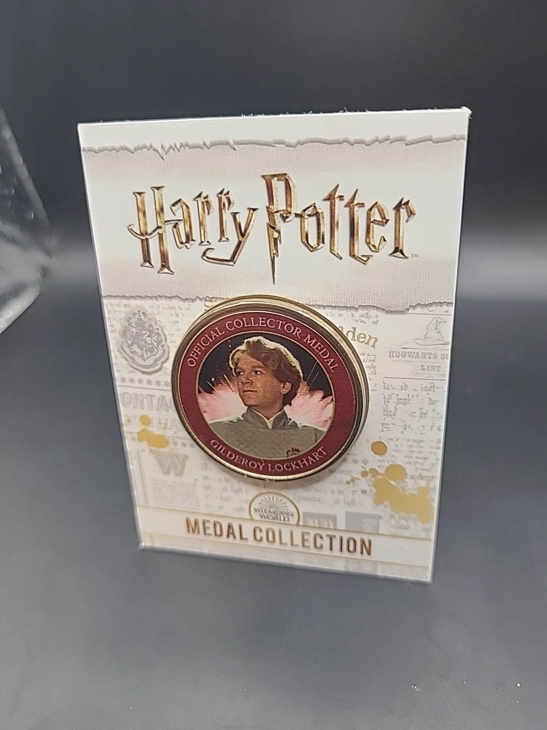 Harry Potter Medal Coin Collection - Characters - Gilderoy Lockhart 