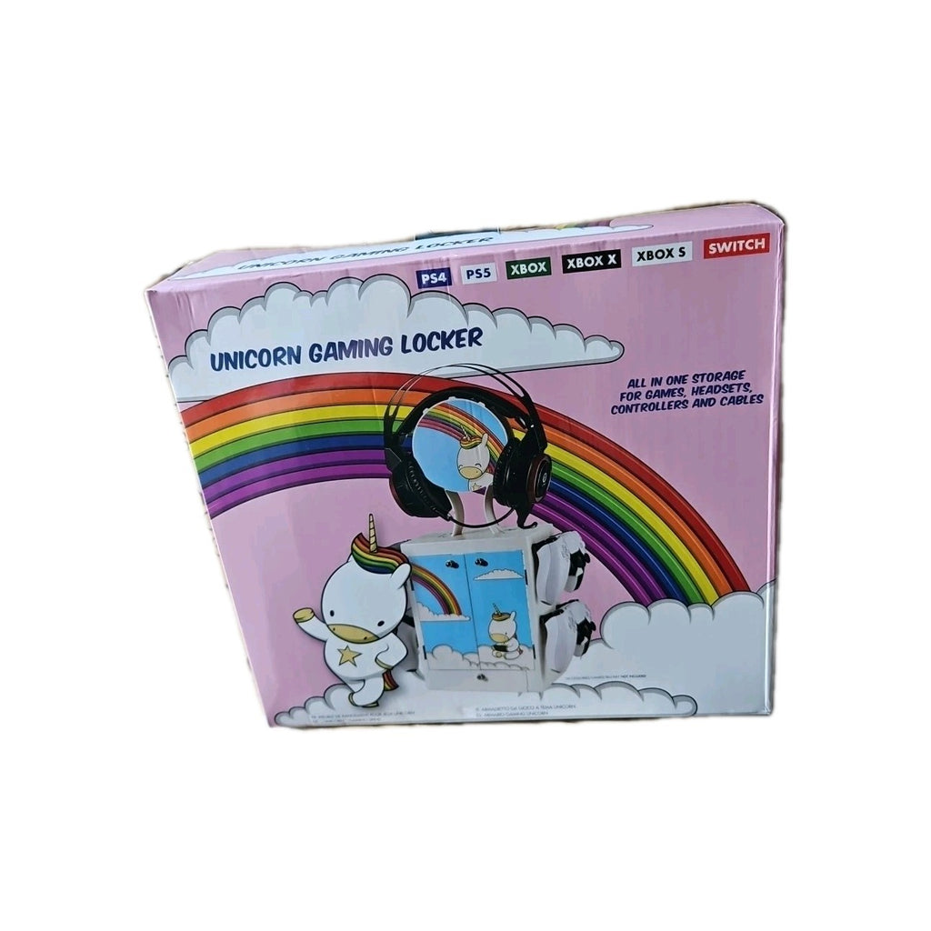 NEW! Unicorn Game Locker Suitable For All Games Consoles Xbox PlayStation Models