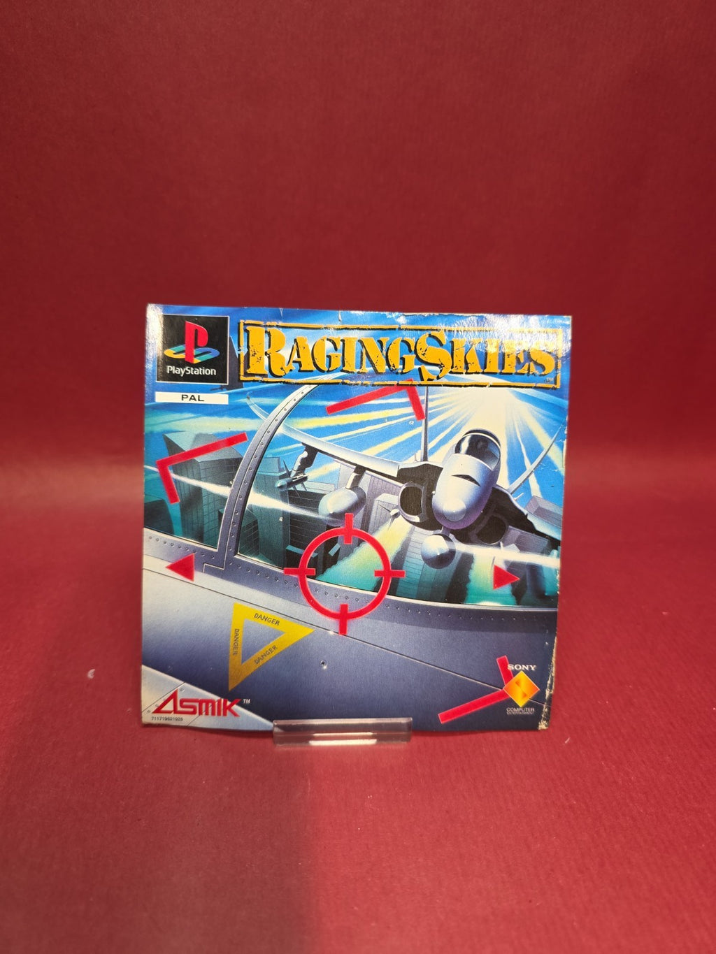 Raging Skies Ps1 No Manual Or Front Case