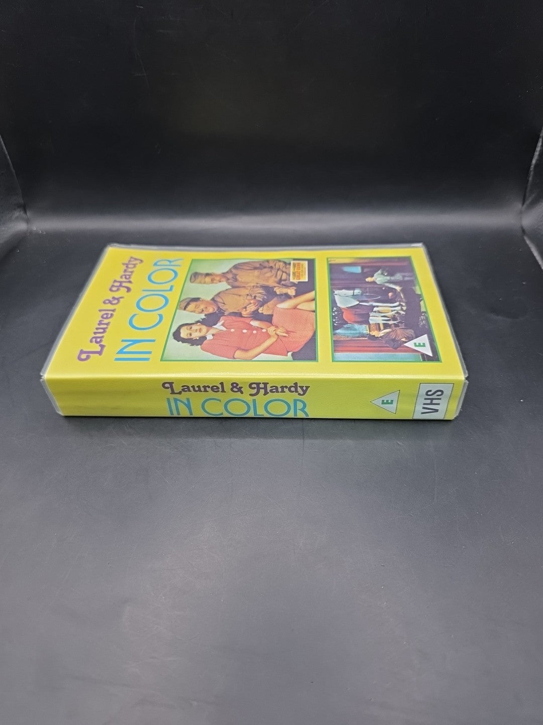 Laurel & Hardy In Color On VHS Video Cassette Tape