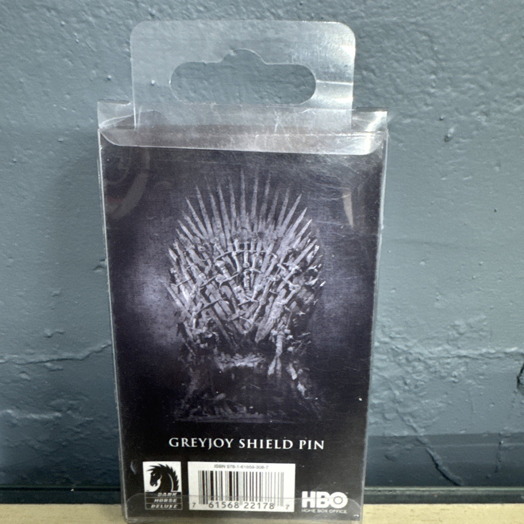 Game Of Thrones Shield Greyjoy Pin