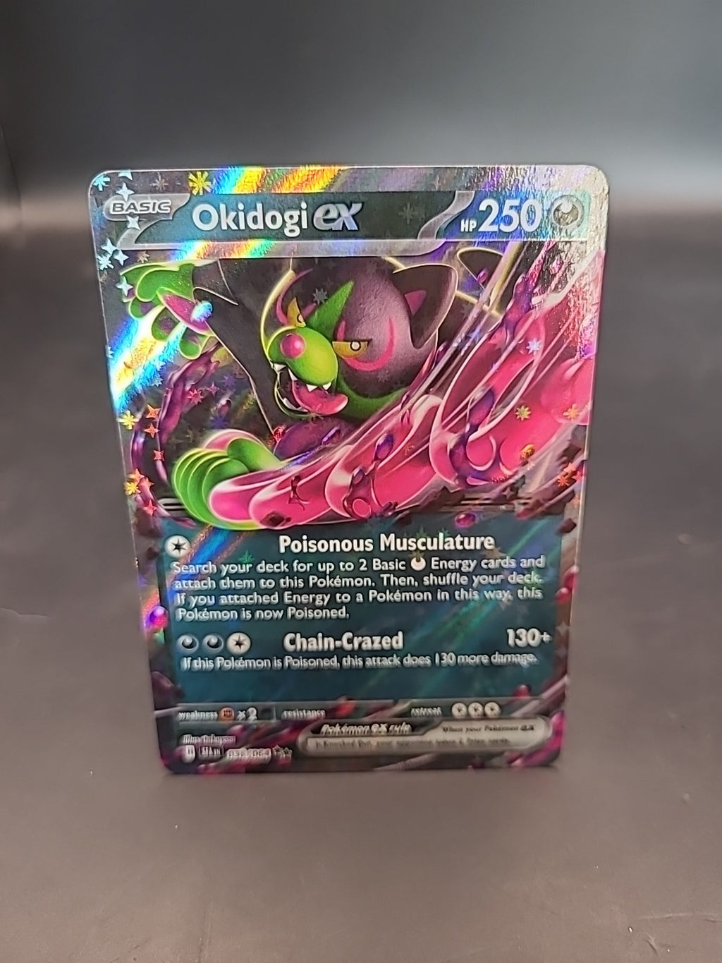 Okidogi EX 036/064 S&V Shrouded Fable Holo Double Rare Pokemon Card NM/MT 