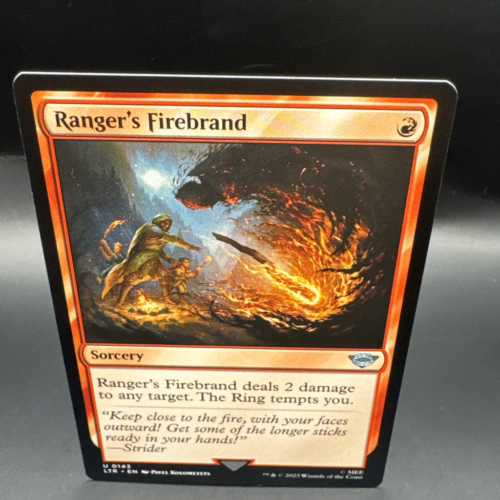 [MTG] Ranger's Firebrand (Foil) U0143 + 1 Regular Card