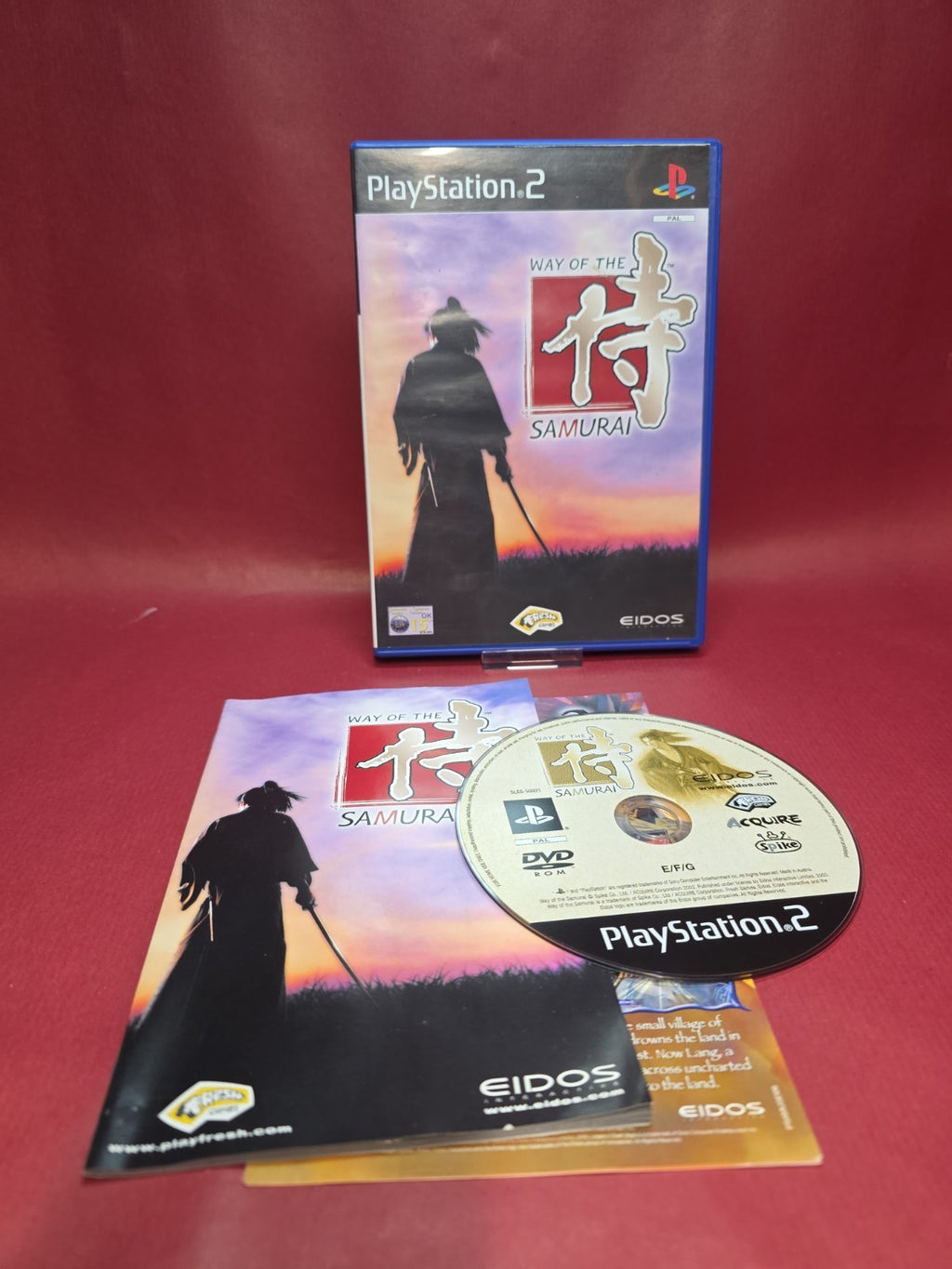 Way of the Samurai (Sony PlayStation 2, 2002) - European Version