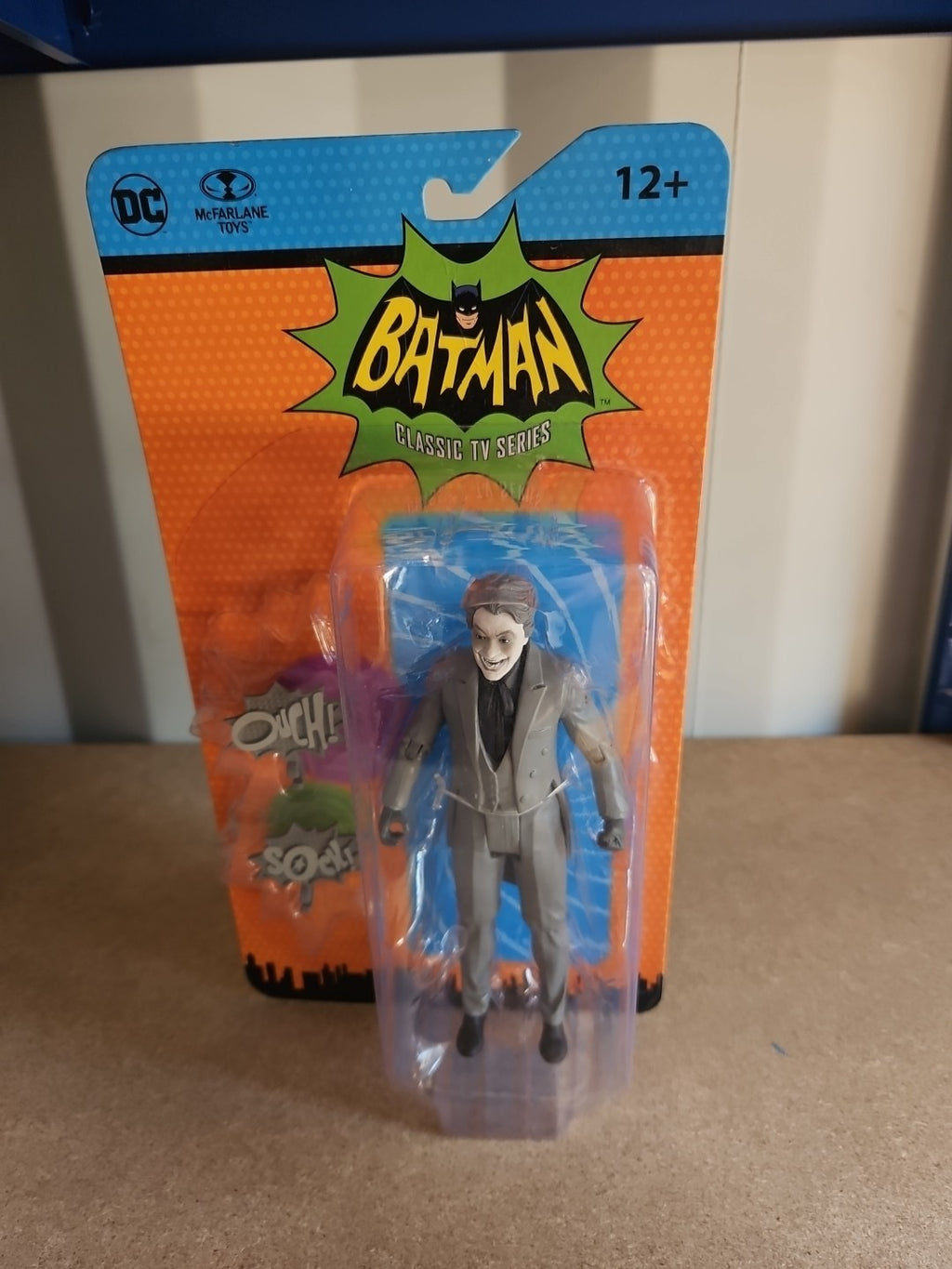 Batman Classic TV Series The Joker Black & White Figure McFarlane Toys