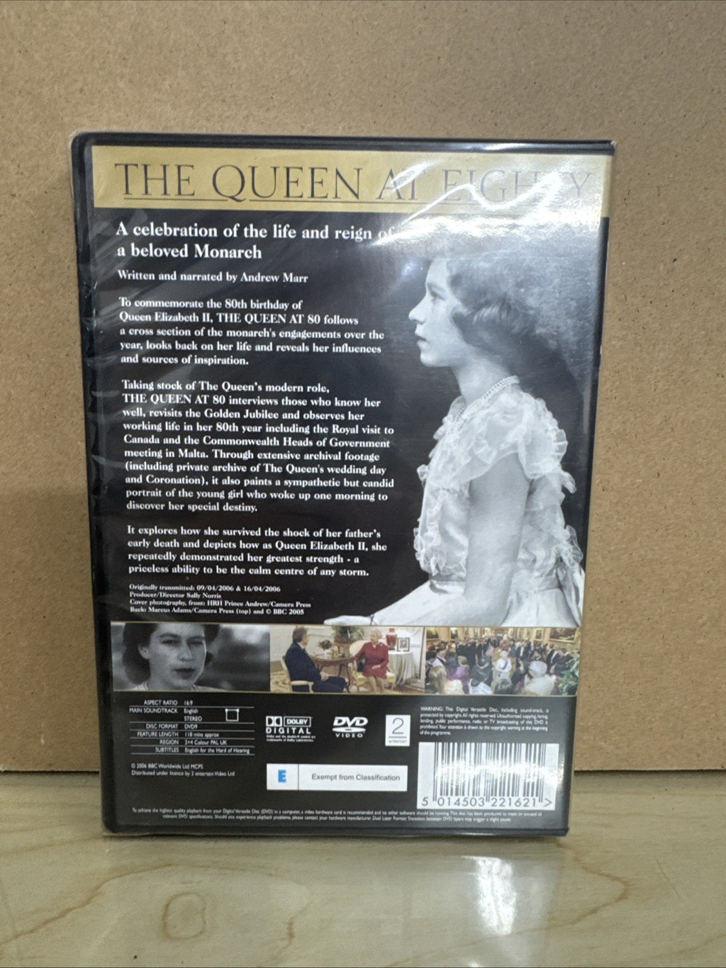 The Queen at 80 DVD (2006) new and sealed dvd