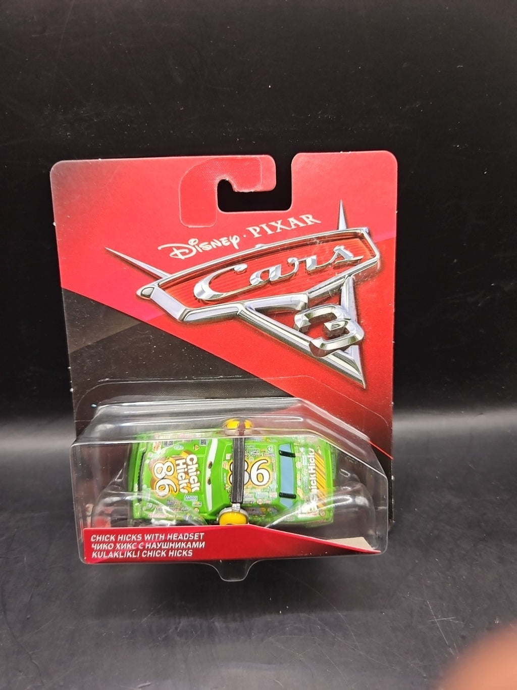 Disney Pixar Cars 3 Chick Hicks With Headset Mattel 2016