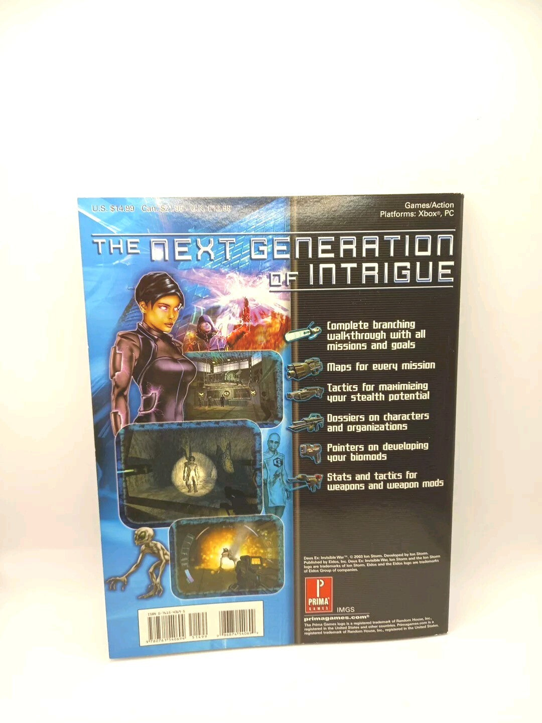 Deus Ex 2: the Official Strategy Guide by Prima Temp Authors (Paperback, 2003)