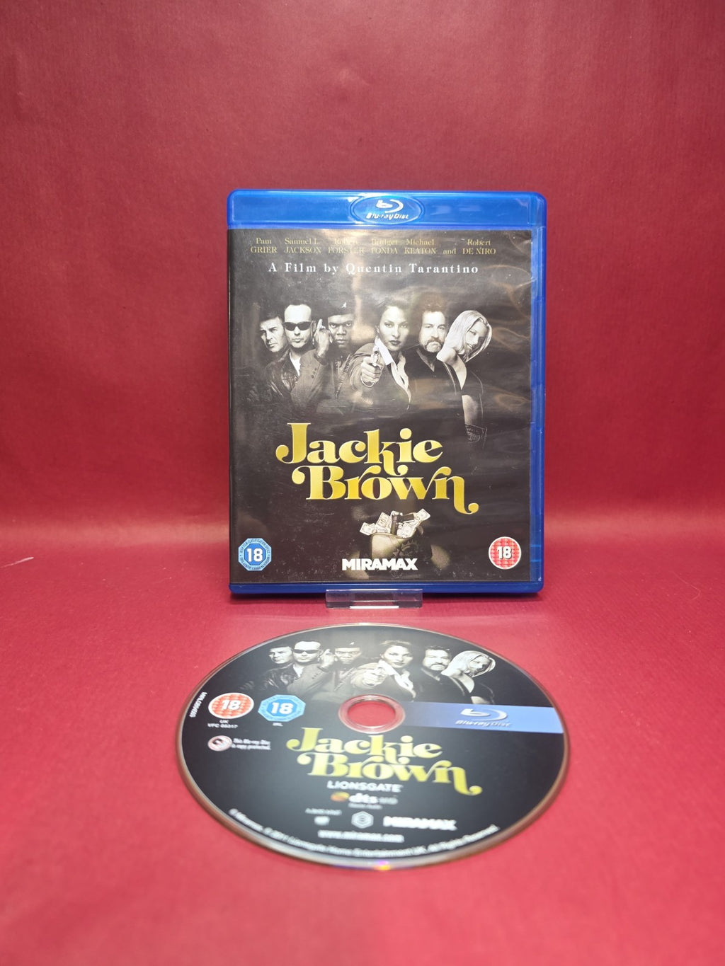 Jackie Brown Blu-Ray (2011) Pam Grier, Tarantino (DIR) cert 18 REGION B