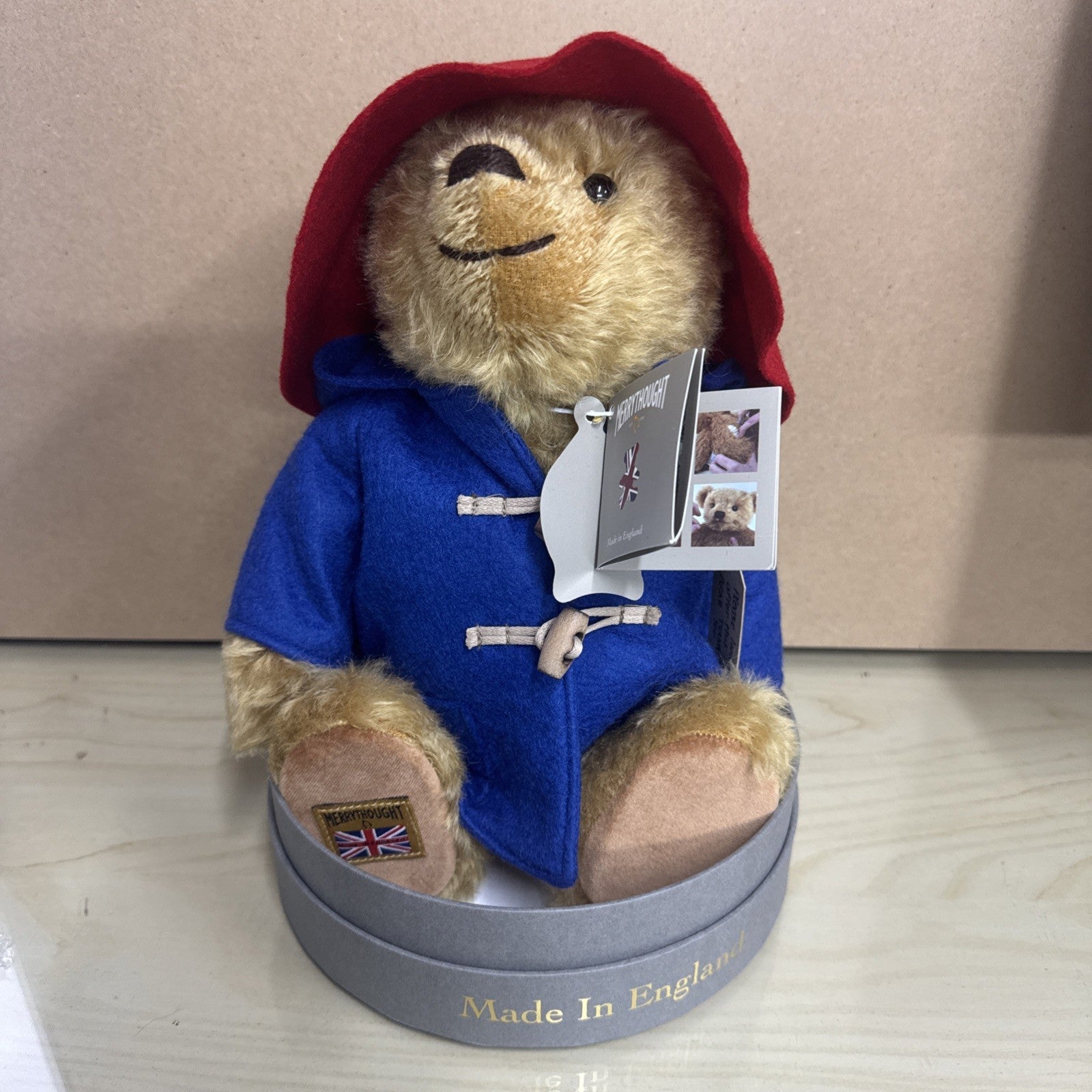 Merry Thought Paddington Bear Limited Edition with Certificate