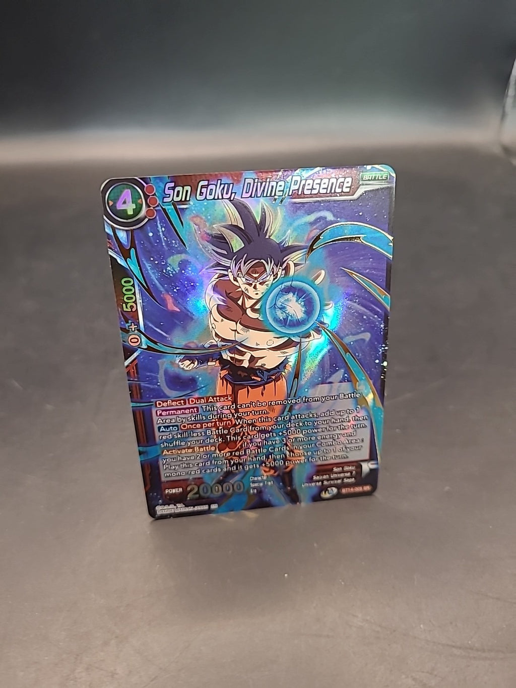 Son Goku, Divine Presence BT14-005 SR - Dragon Ball Super Card Game