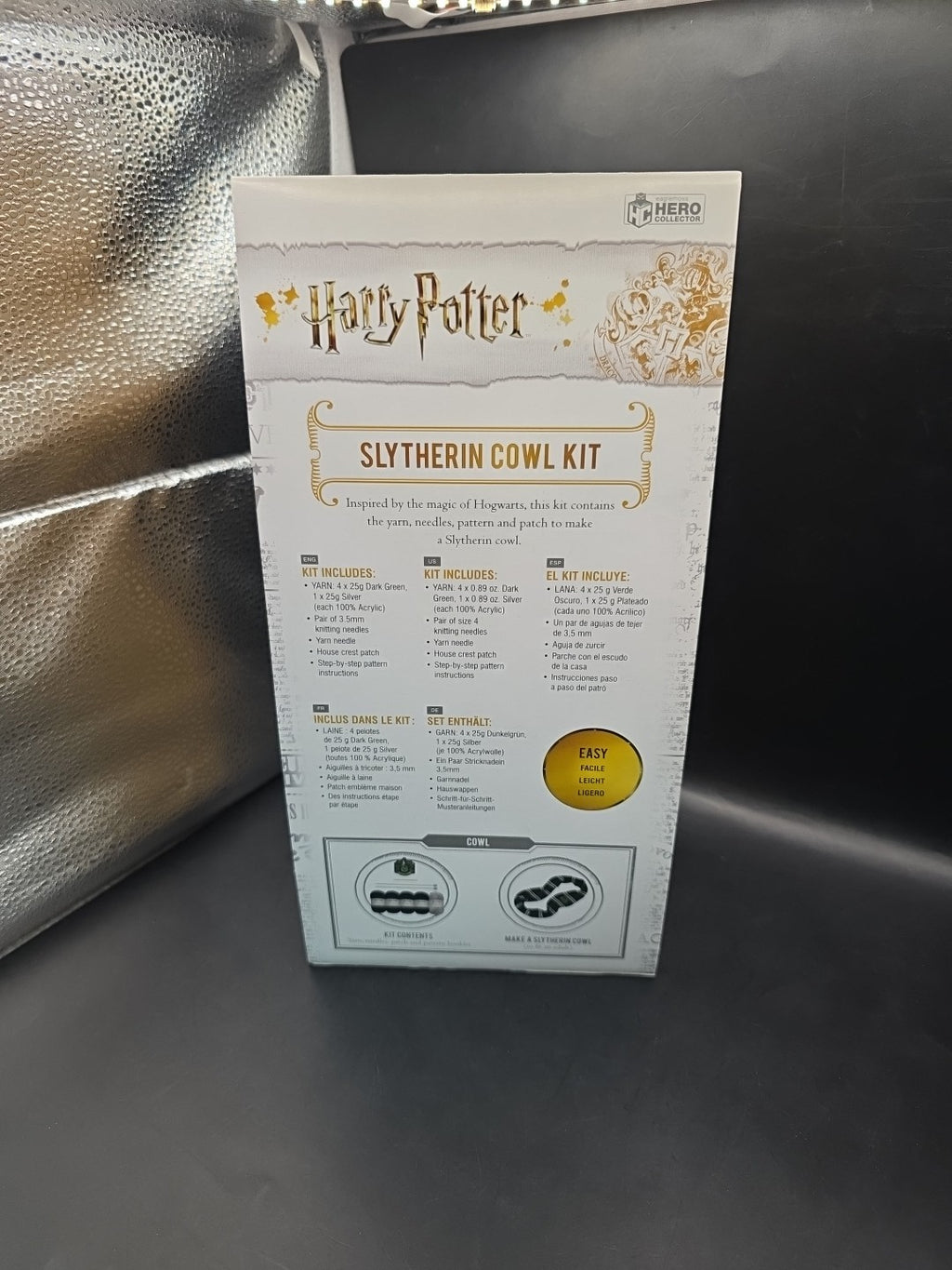 Wizarding World Harry Potter slytherin Cowl Kit
