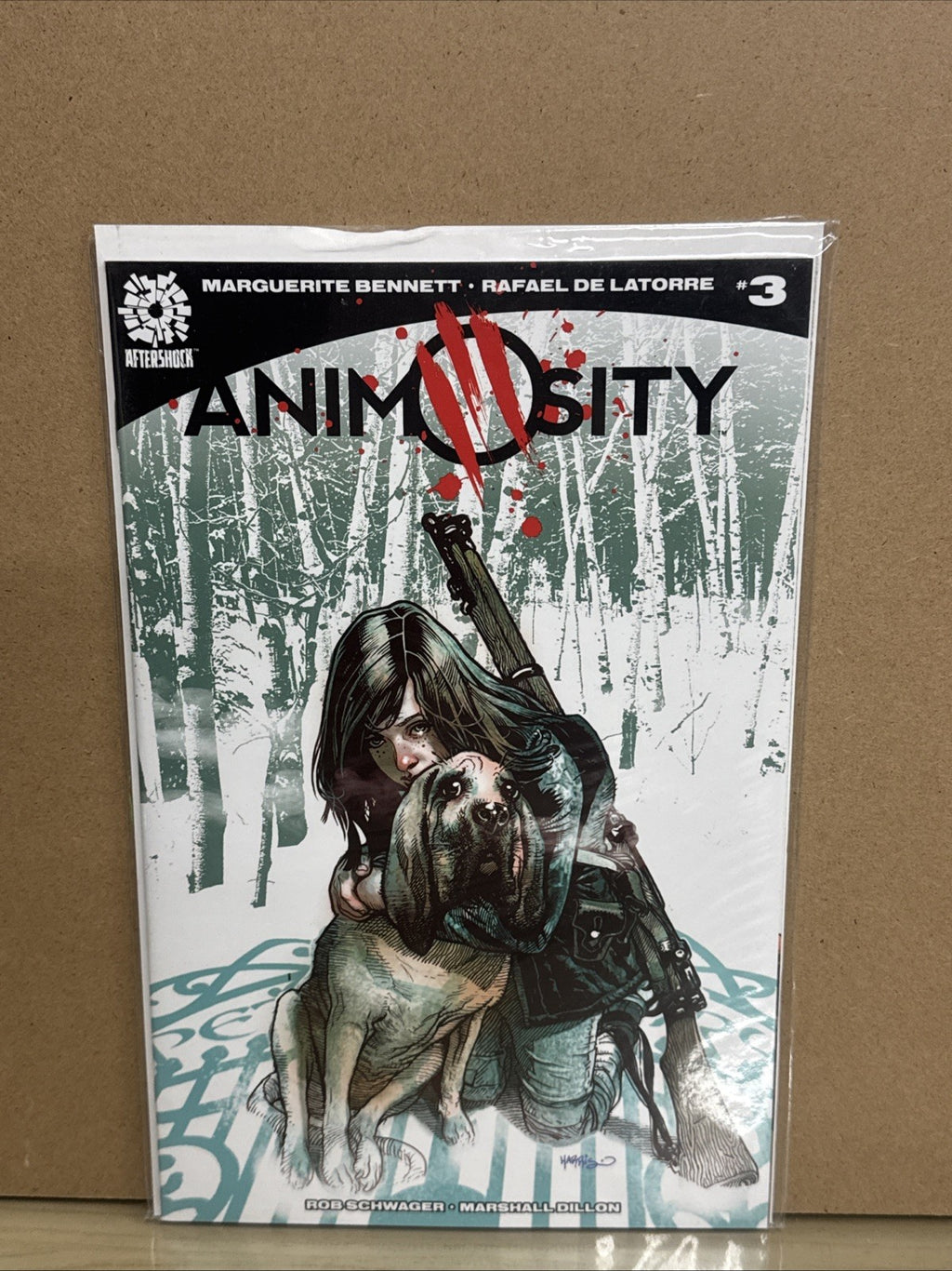 Aftershock ANIMOSITY #3 first printing cover B