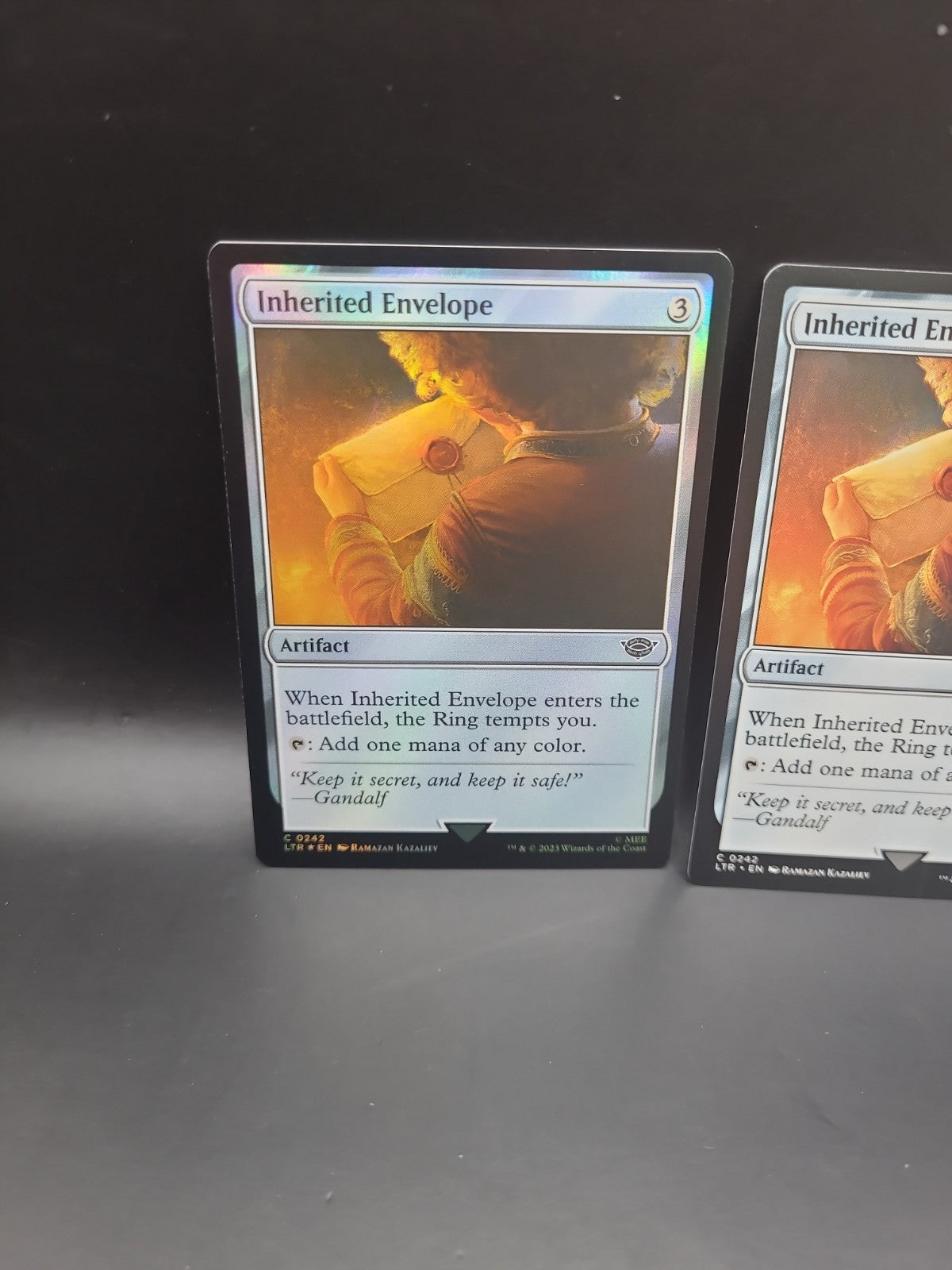 MTG Inherited Envelope the Lord of the Rings:  Foil + Regular NM