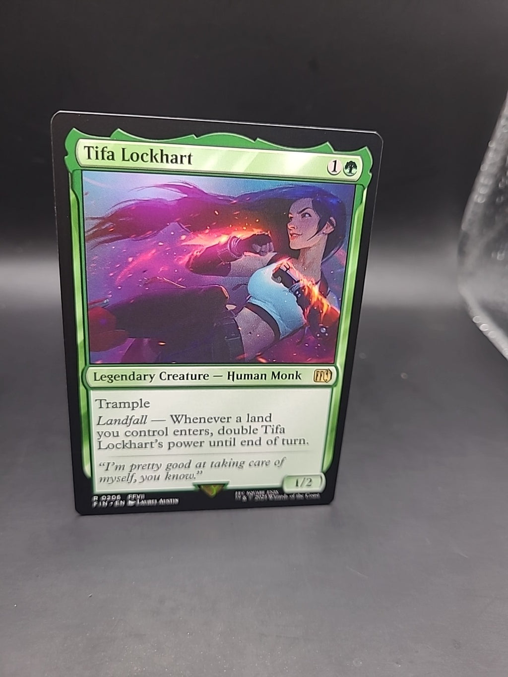 Tifa Lockhart MTG Final Fantasy REGULAR 0206 Legendary Creature Human Monk TCG