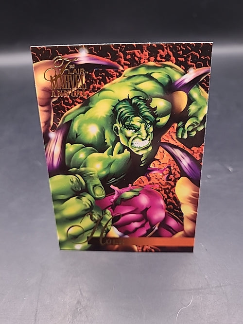 1995 Flair Marvel Annual #82 Hulk