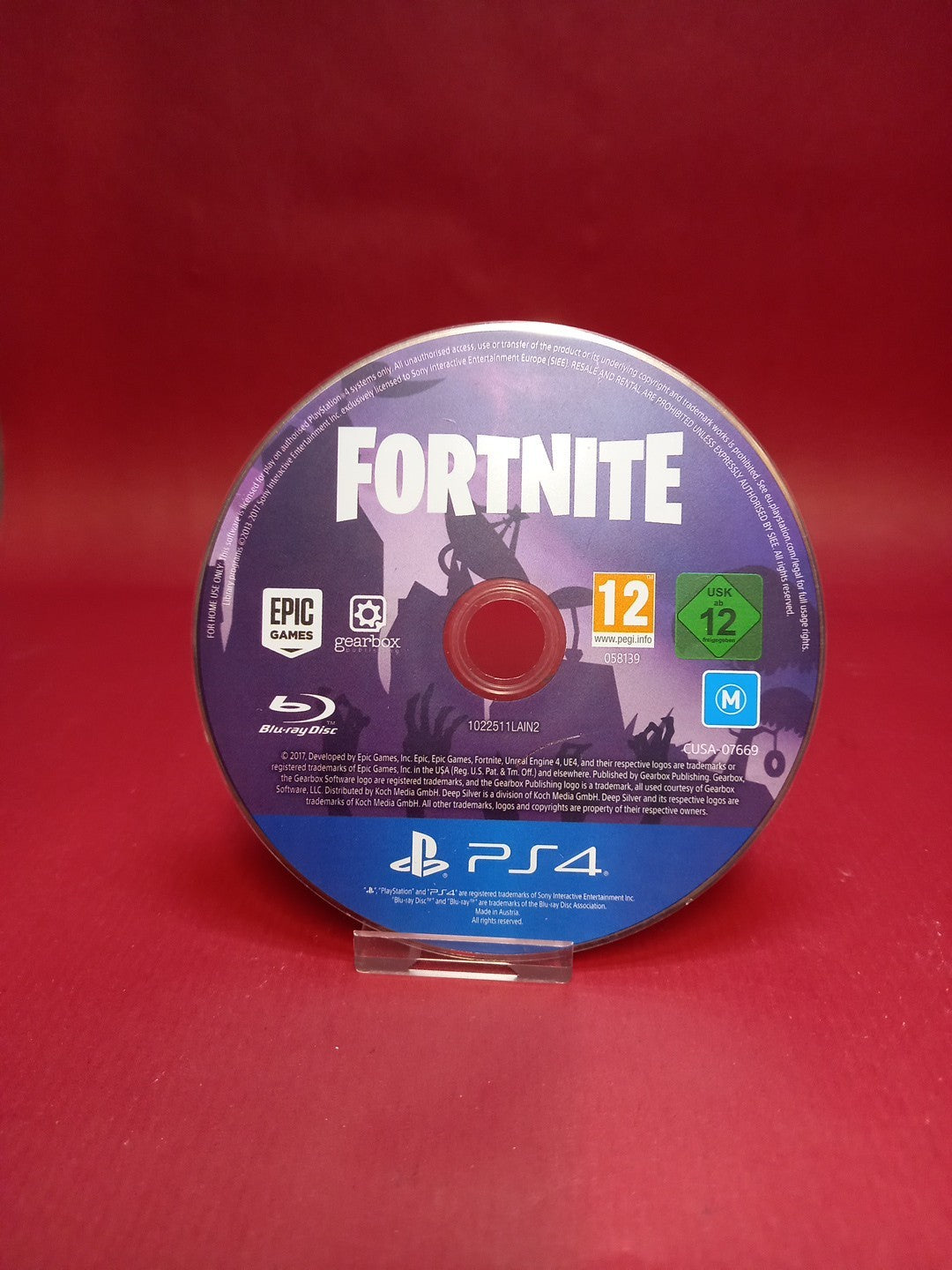 Sony PlayStation PS4 Fortnite Disc Version - DISC ONLY