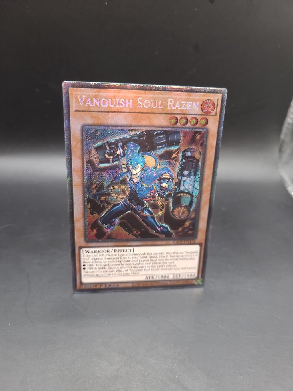 Yugioh TCG Vanquish Soul Razen Regular Art Starlight Rare RA05-EN134
