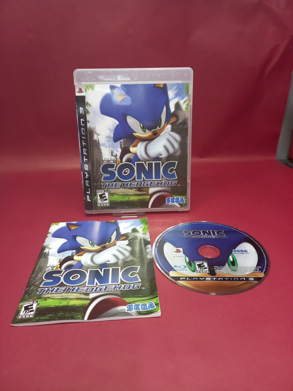 Sonic the Hedgehog (Sony PlayStation 3, 2007) - North American Version