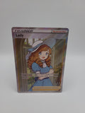 Pokemon Card Trainer Lady 193/196 Holo Lost Origin
