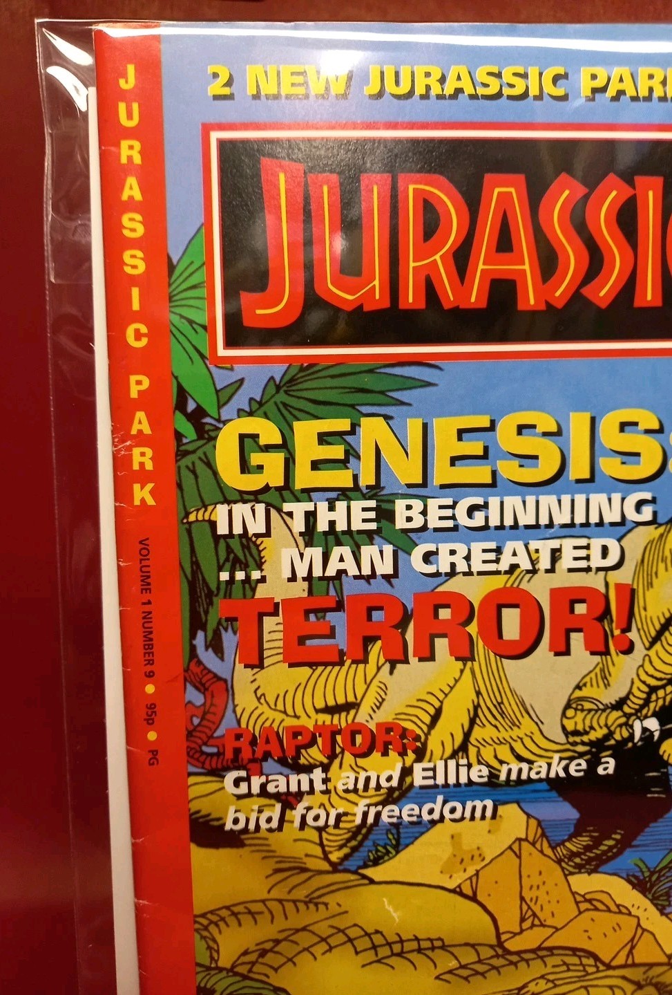 Jurassic Park comic Book Vol 1 Issue Number 9 Collectable