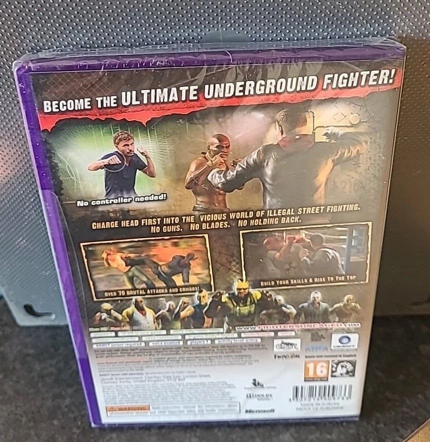 Fighters Uncaged (Microsoft Xbox 360, 2010) New & Sealed