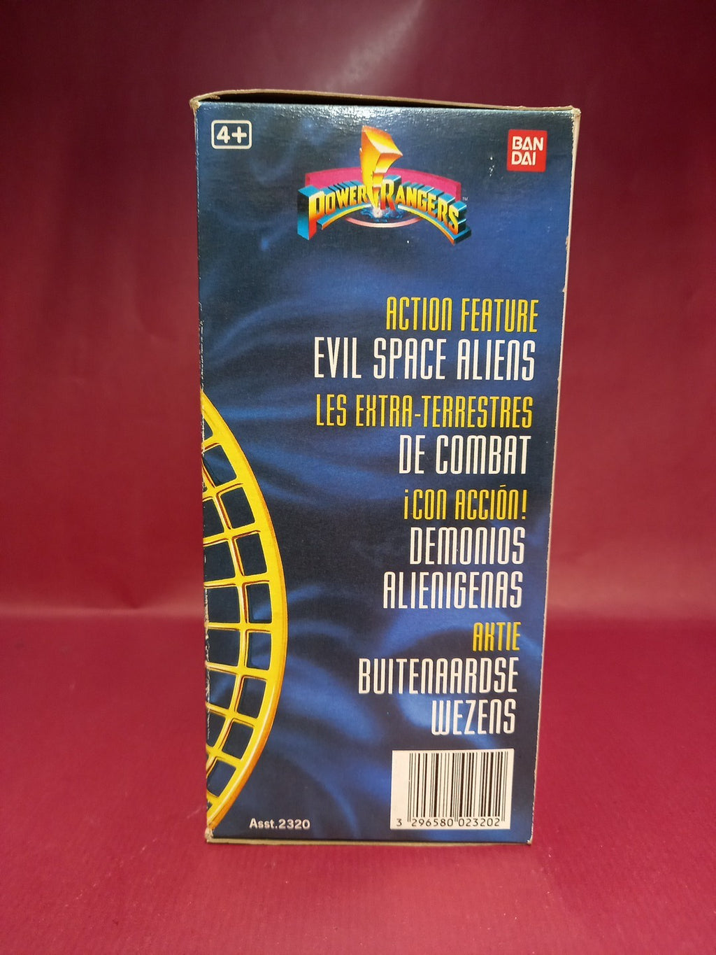 1994 Killer Bite Slippery Shark Evil Space Aliens Action Figure Power Rangers 