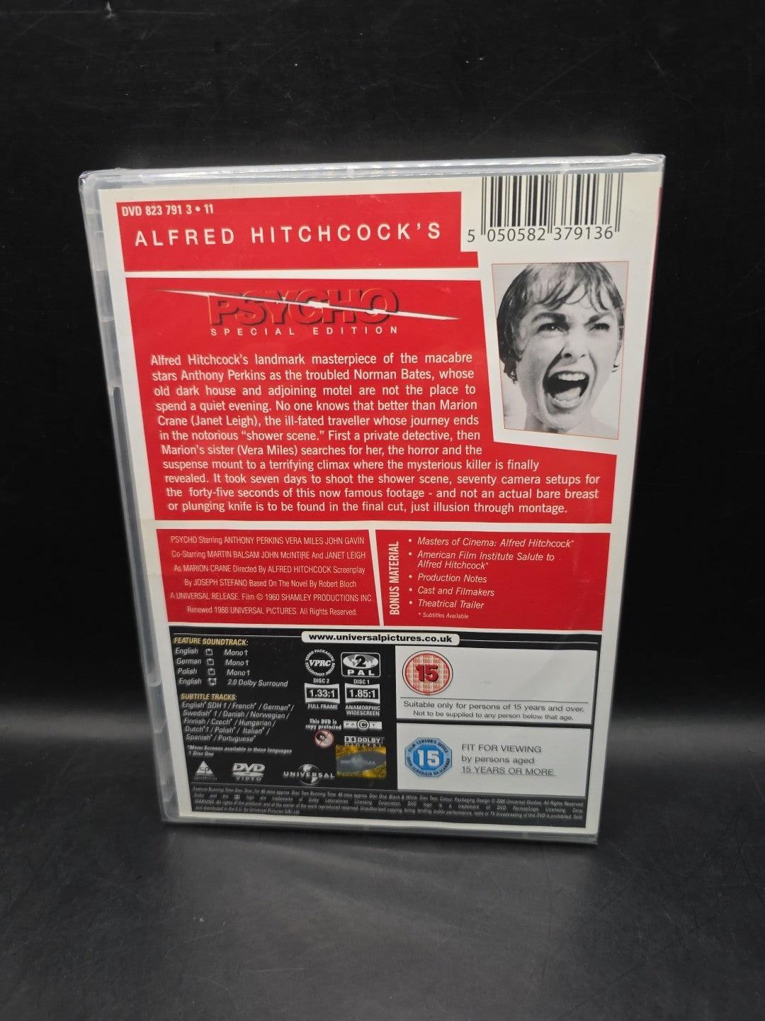 Psycho (DVD, 2005) New & Sealed