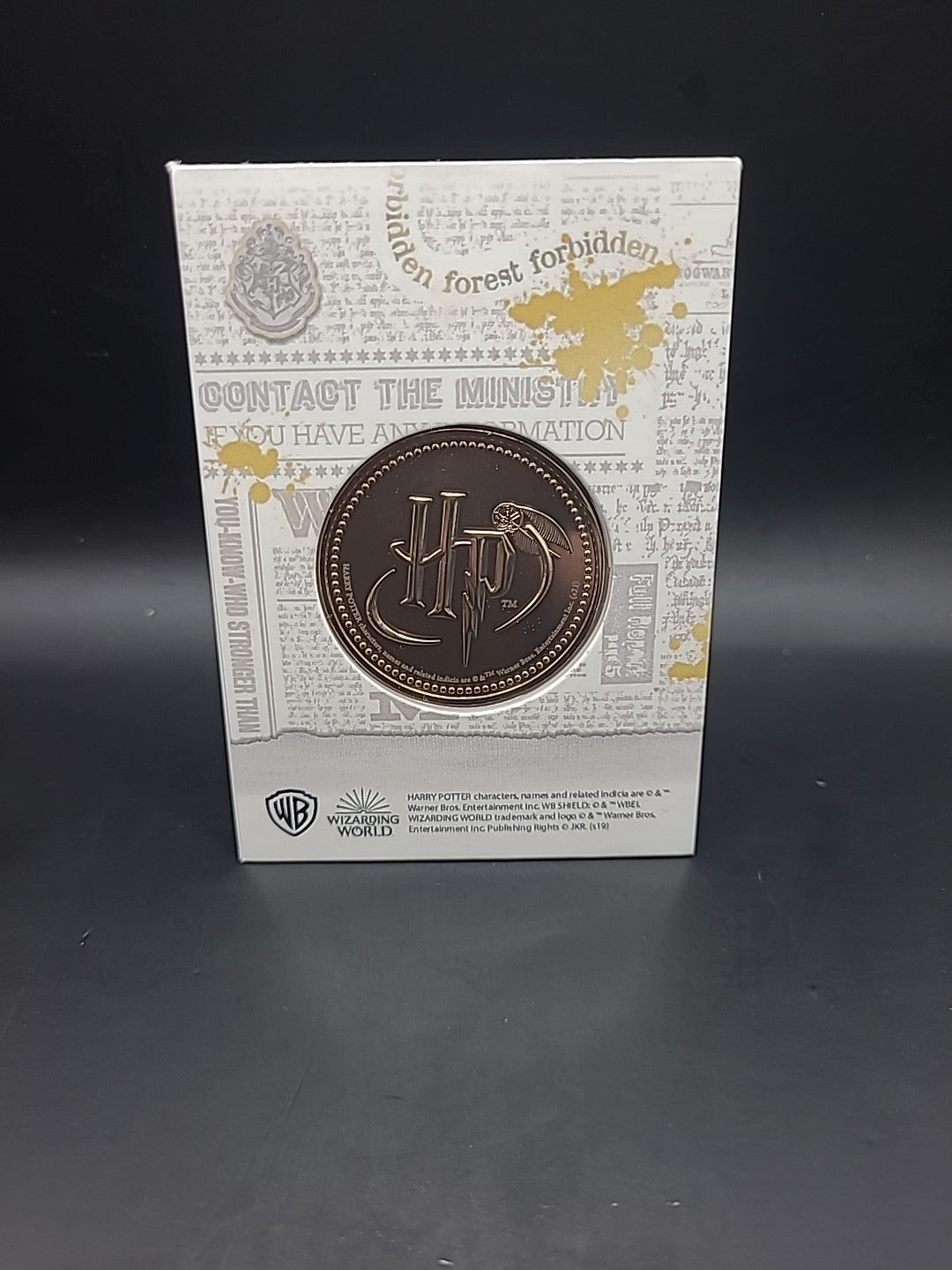 Harry Potter Medal Coin Collection - Artefacts And Spells - Gryffindor Sword 