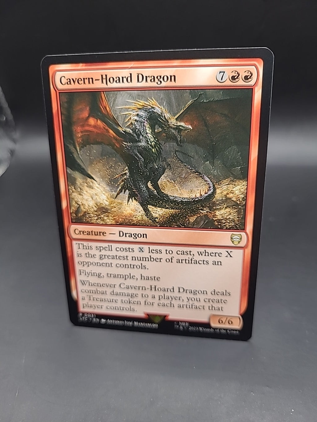 MTG - Cavern-Hoard Dragon - Lord of the Rings Commander - Magic the Gathering