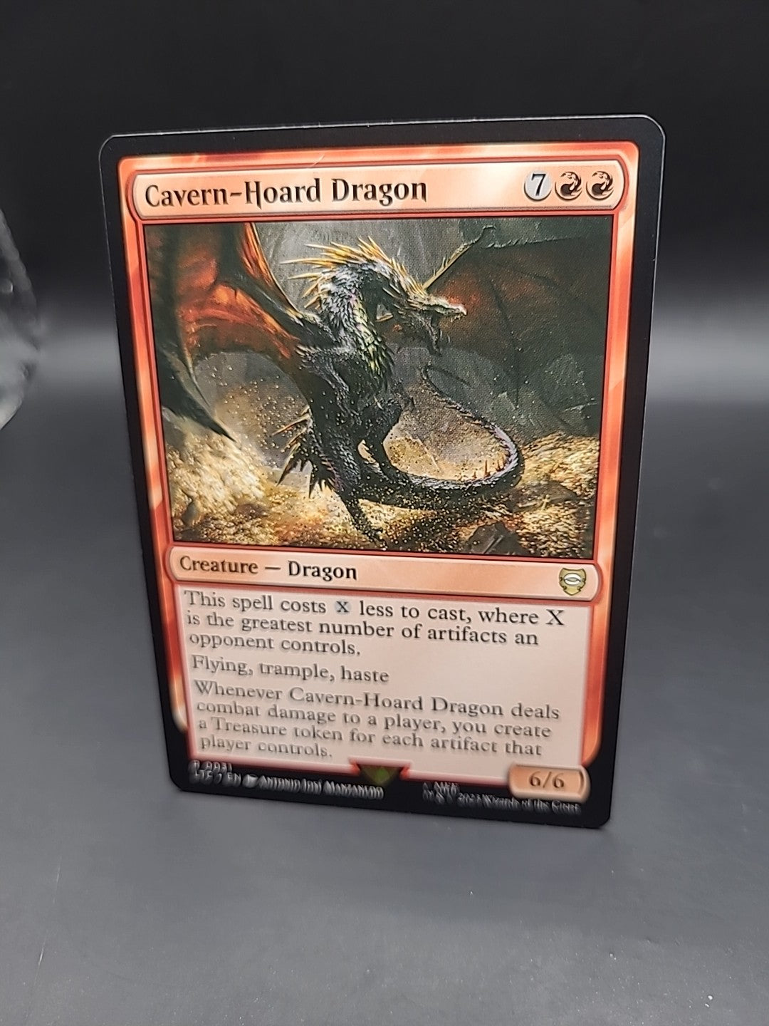 MTG - Cavern-Hoard Dragon - Lord of the Rings Commander - Magic the Gathering