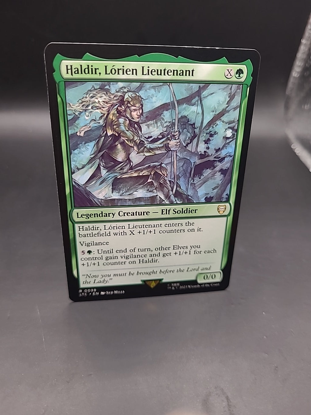 MTG - Haldir, Lorien Lieutenant - Lord of the Rings - Magic the Gathering