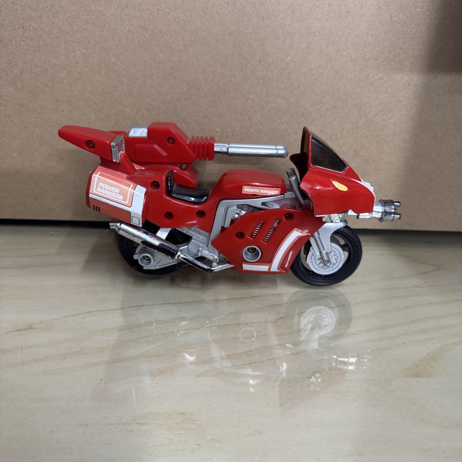Bandai 1993 Power Ranger Red Tyrannosaurus Action Bike