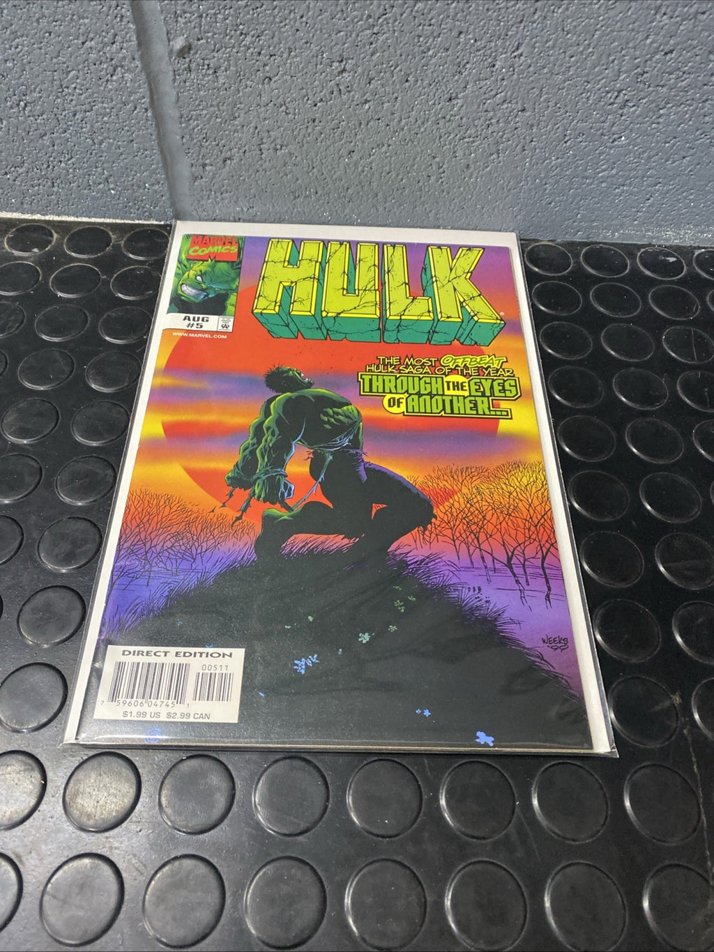 Marvel Comics #5 Hulk - The most offbeat hulk saga of the year