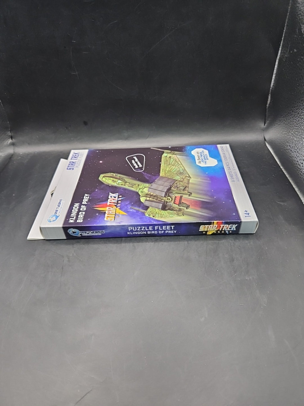 Star Trek III Search For Spock Klingon Bird Of Prey Qraftworks Puzzle Fleet-New
