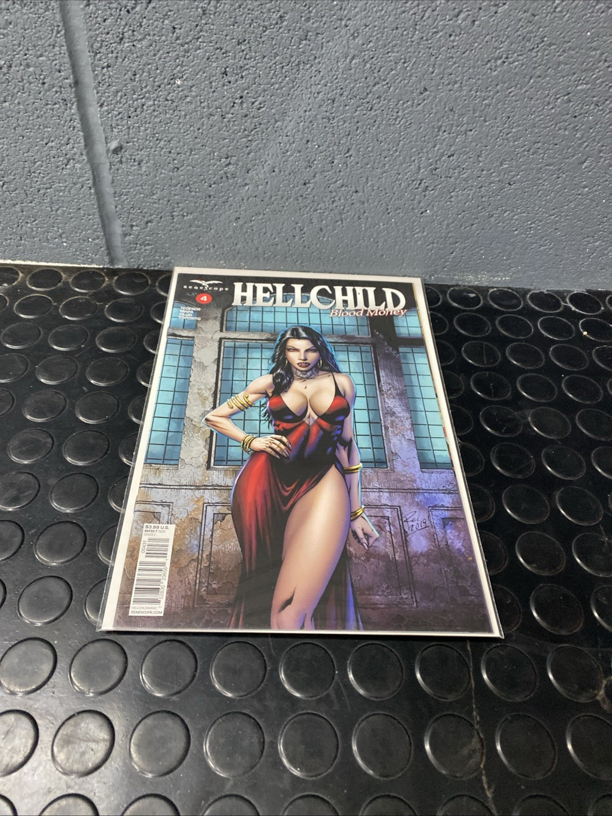 HELLCHILD BLOOD MONEY #4 VARIANT JULY 2019 ZENESCOPE COMICS