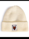 Stranger Things Hellfire Club White Beanie Hat One Size Fits All