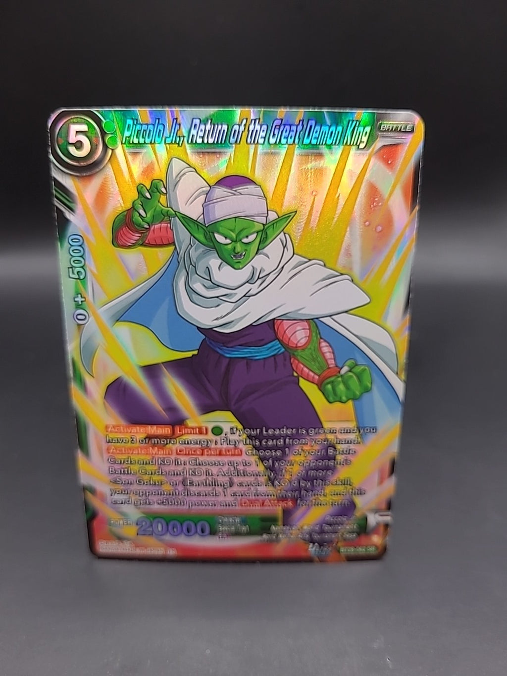 Piccolo Jr., Return of the Demon King BT28-062 SR - Dragon Ball Super Card Game